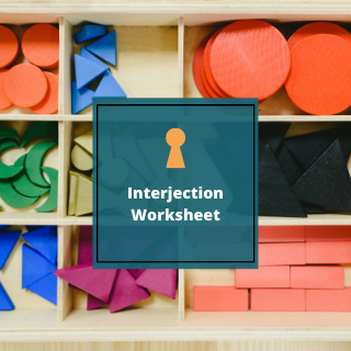 Interjection Worksheet