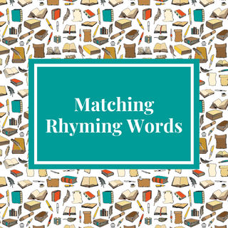 Matching Rhyming Words