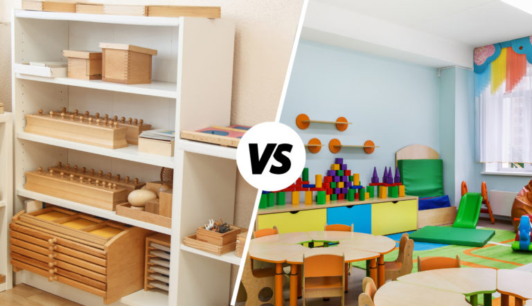 montessori vs traditional education