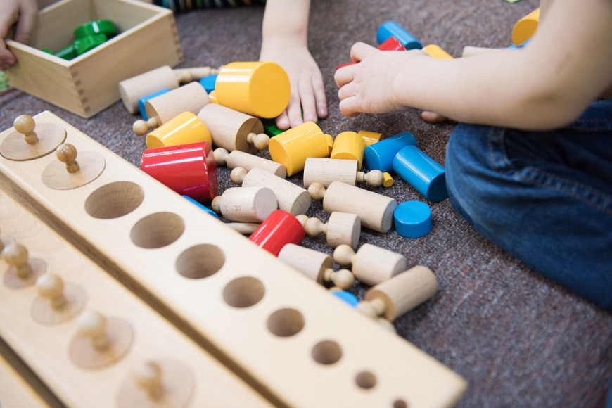 Montessori Knobbed cylinders