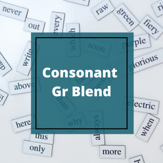 consonant gr blends worksheet